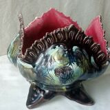 POT COVER IN SLURRY ART NOUVEAU ERA