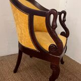 Gooseneck gondola chair