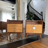 Paire de chevets 1960 en teck