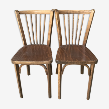2 chairs baumann