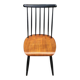 Scandinavian Fanett horseshoe chair with 7 rungs