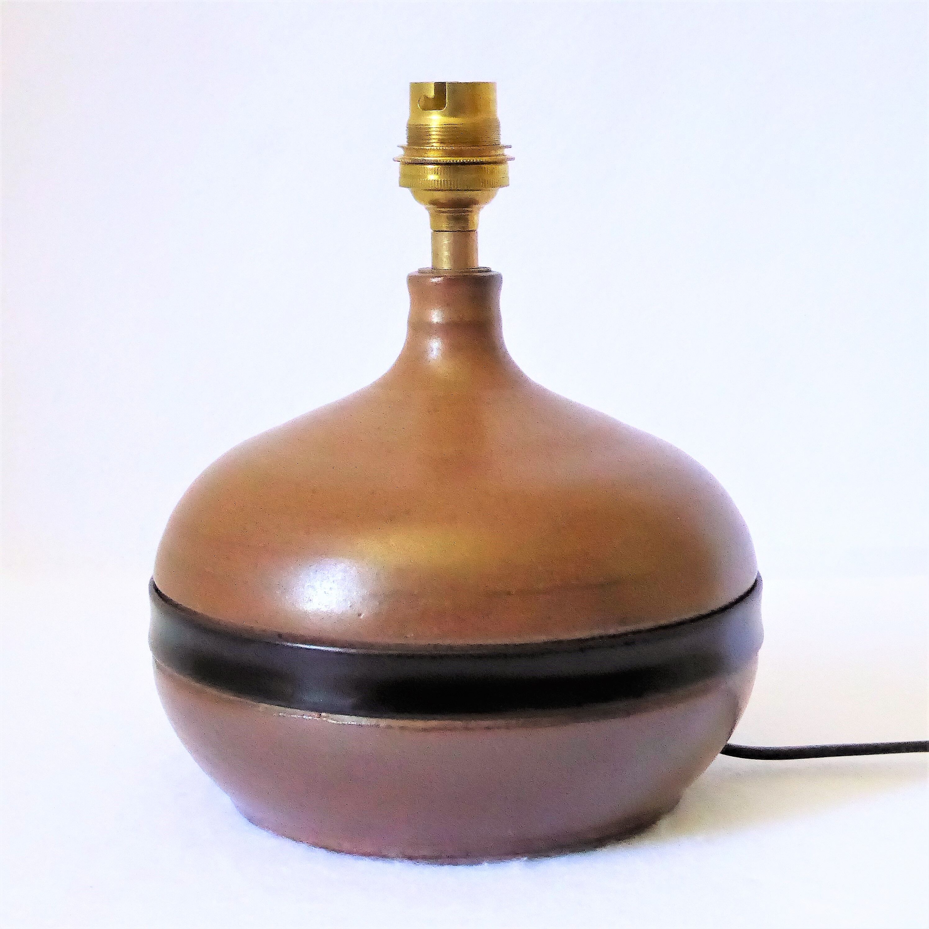Hamm ceramic lamp 1960