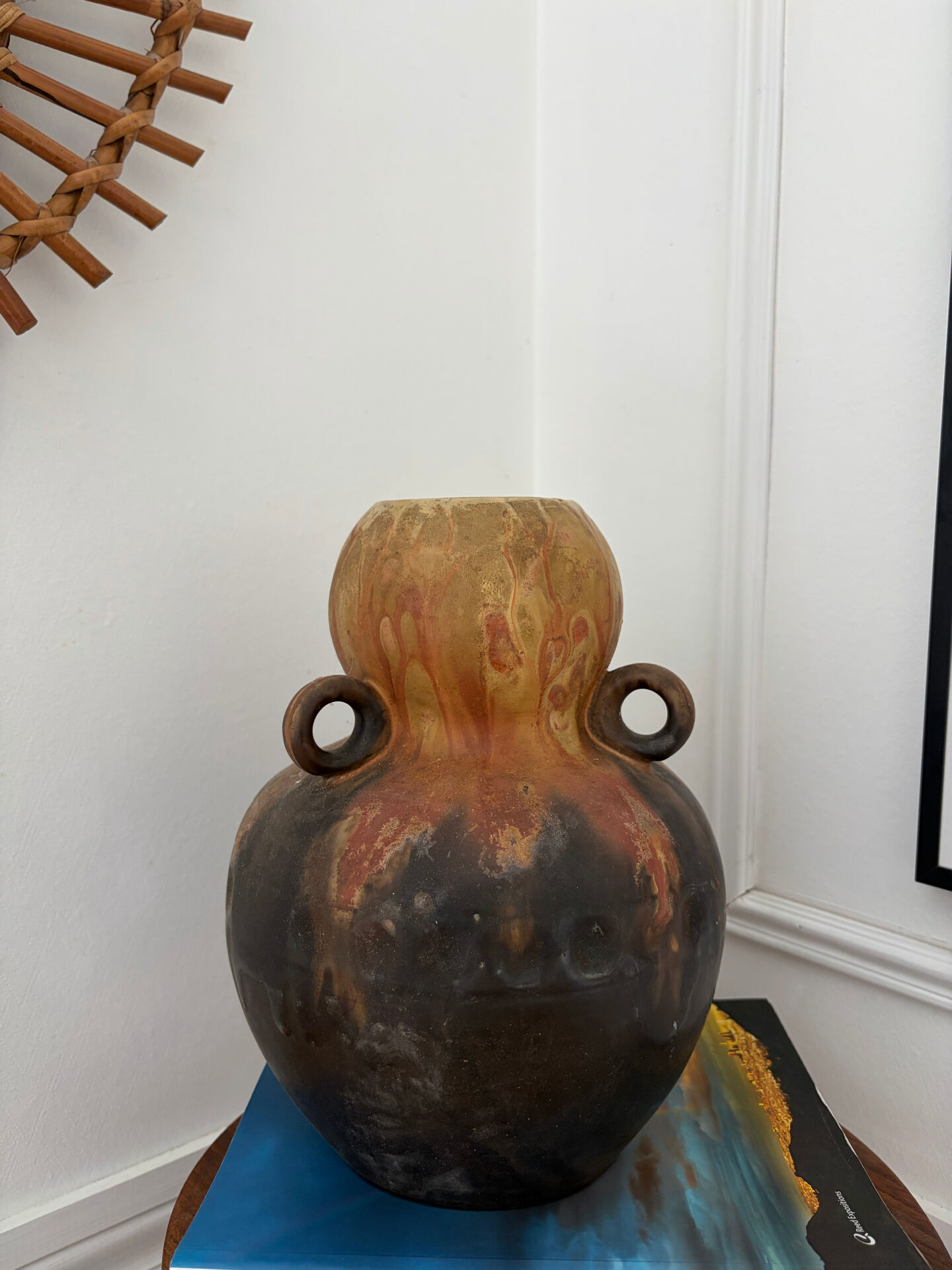 Art ceramic vase by Gilbert Metenier
