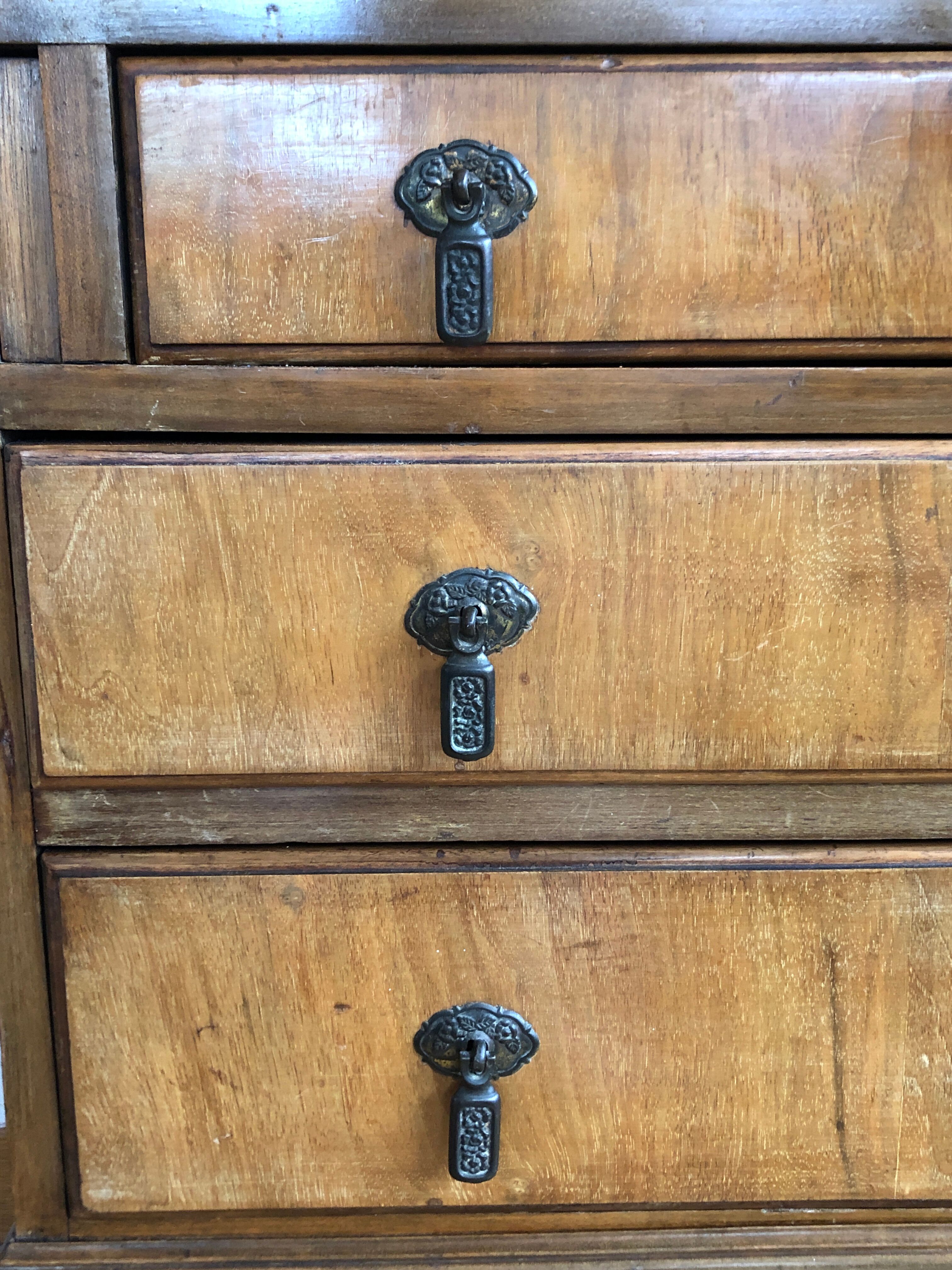 English secretary Chippendale style