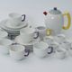 Postmodern Coffee Set for 6 City Modern Art by Lutz Rabold for Arzberg