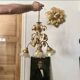 Mother-of-pearl petal chandelier