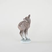 Porcelain deer figurine, Danish design, 1970s, manufacturer: Bing & Grøndah