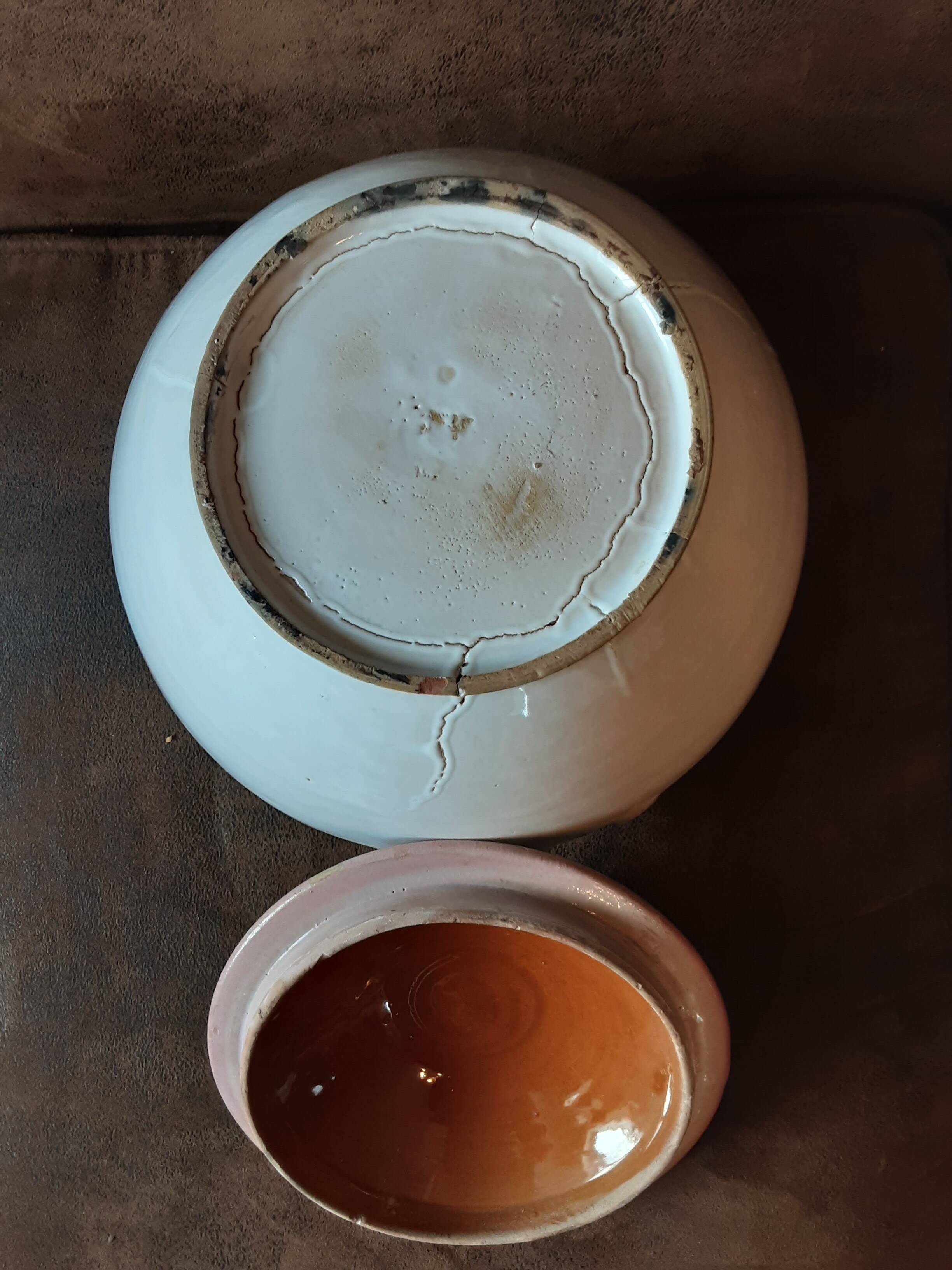 Handmade terracotta pot