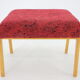 Tabouret de hêtre des années 1960, Tchécoslovaquie