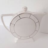 Digoin art deco porcelain coffee pot