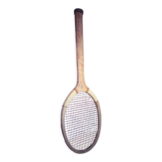 Vintage wooden racket