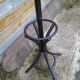 Vintage parrot coat rack in old wood