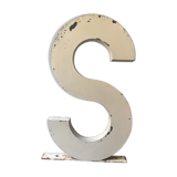 Old sign letter 40 cm vintage