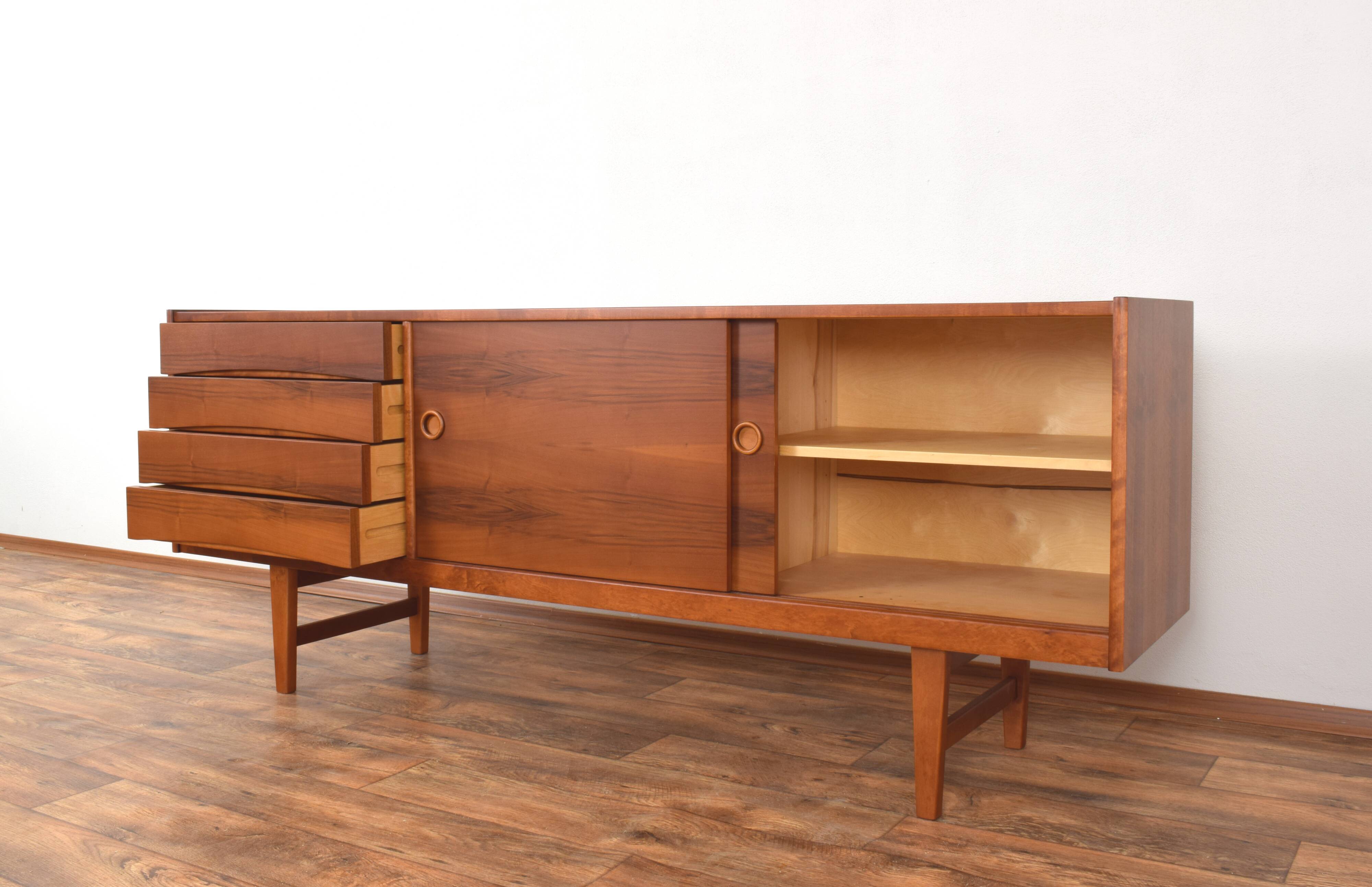 Mid-Century Walnut Sideboard Model Ulvö by Erik Wørts for Ikea, 1960s
