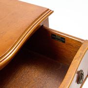 Original English cherry chest of drawers Burton Reproductions Limited