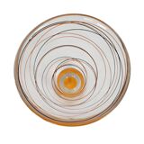 Nybro - Suède - Fait main - vase pendule - verre - cristal - années 1990