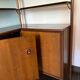 Mid century modern dutch corner wall unit