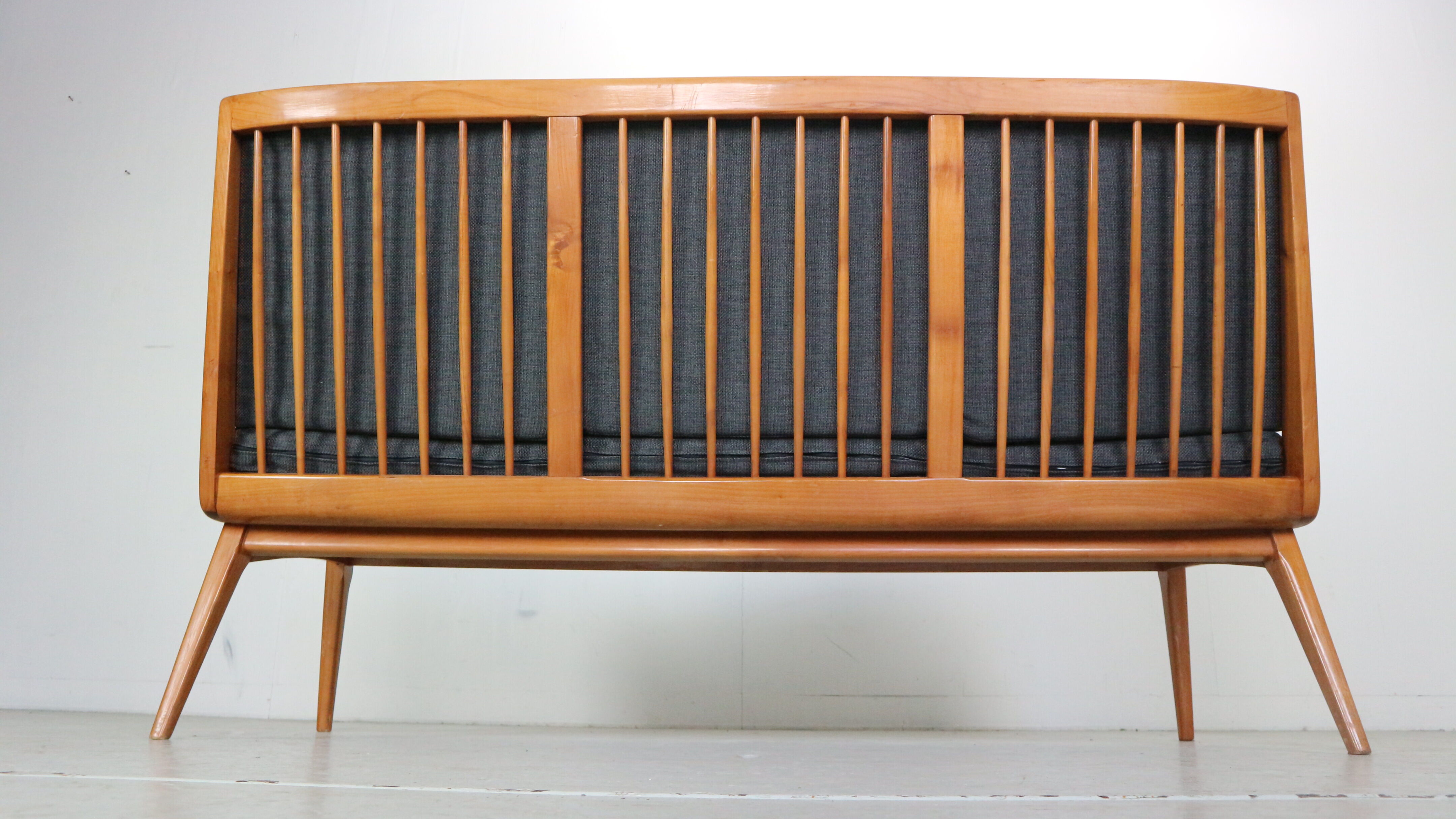 Mid-Century Modern Hans Mitzlaff 1950s Boomerang Sofa for Eugen Schmidt, 1950's