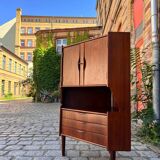 Teak Corner Cabinet by Omann Jun