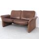 De Sede Brown Leather Ds 50 Sofa, 1970s