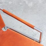 Cognac leather 'SZ02' lounge chair by Martin Visser for 't Spectrum, 1960