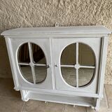 Old storage unit with mirror