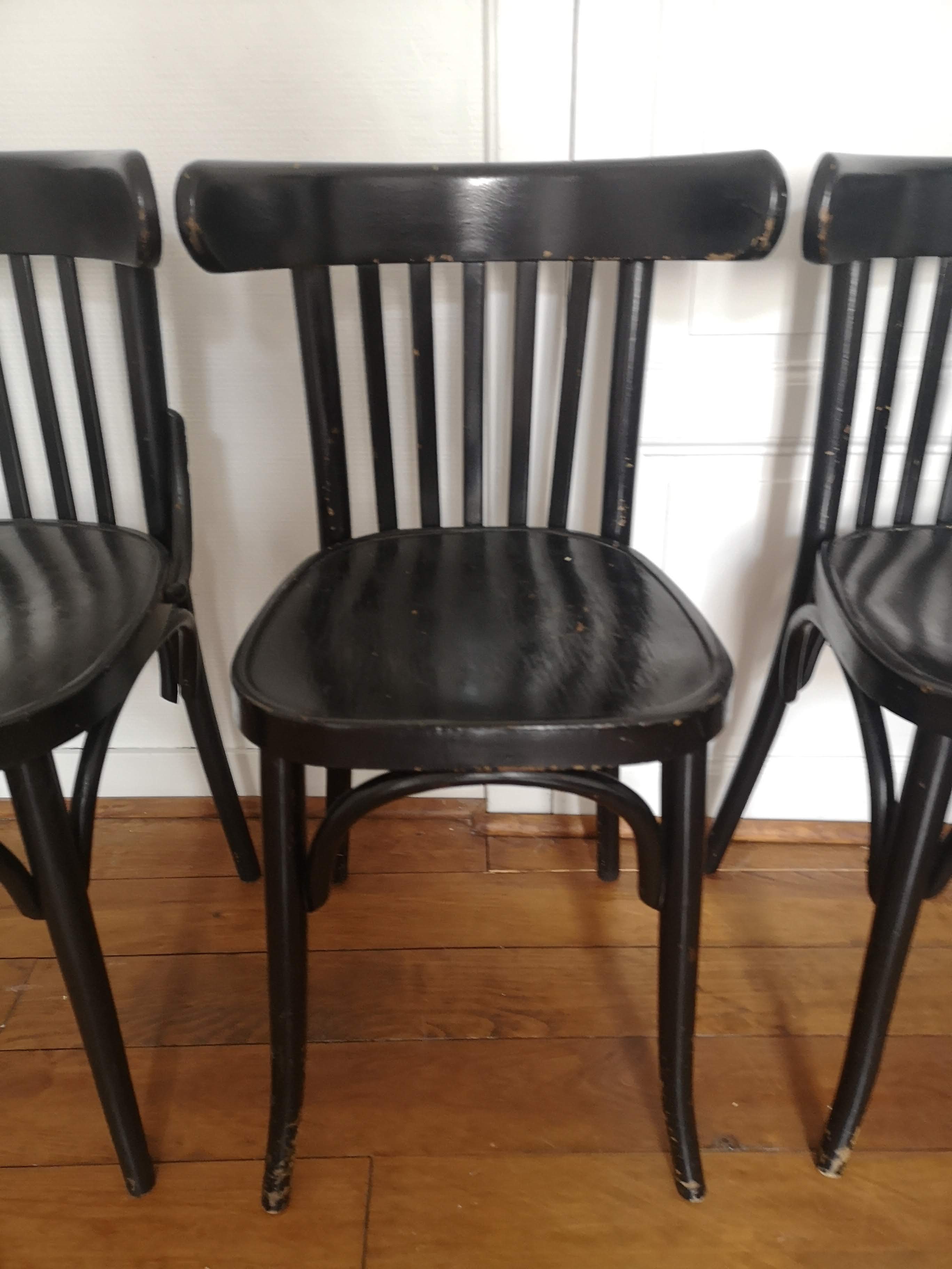 Set of bistro chairs