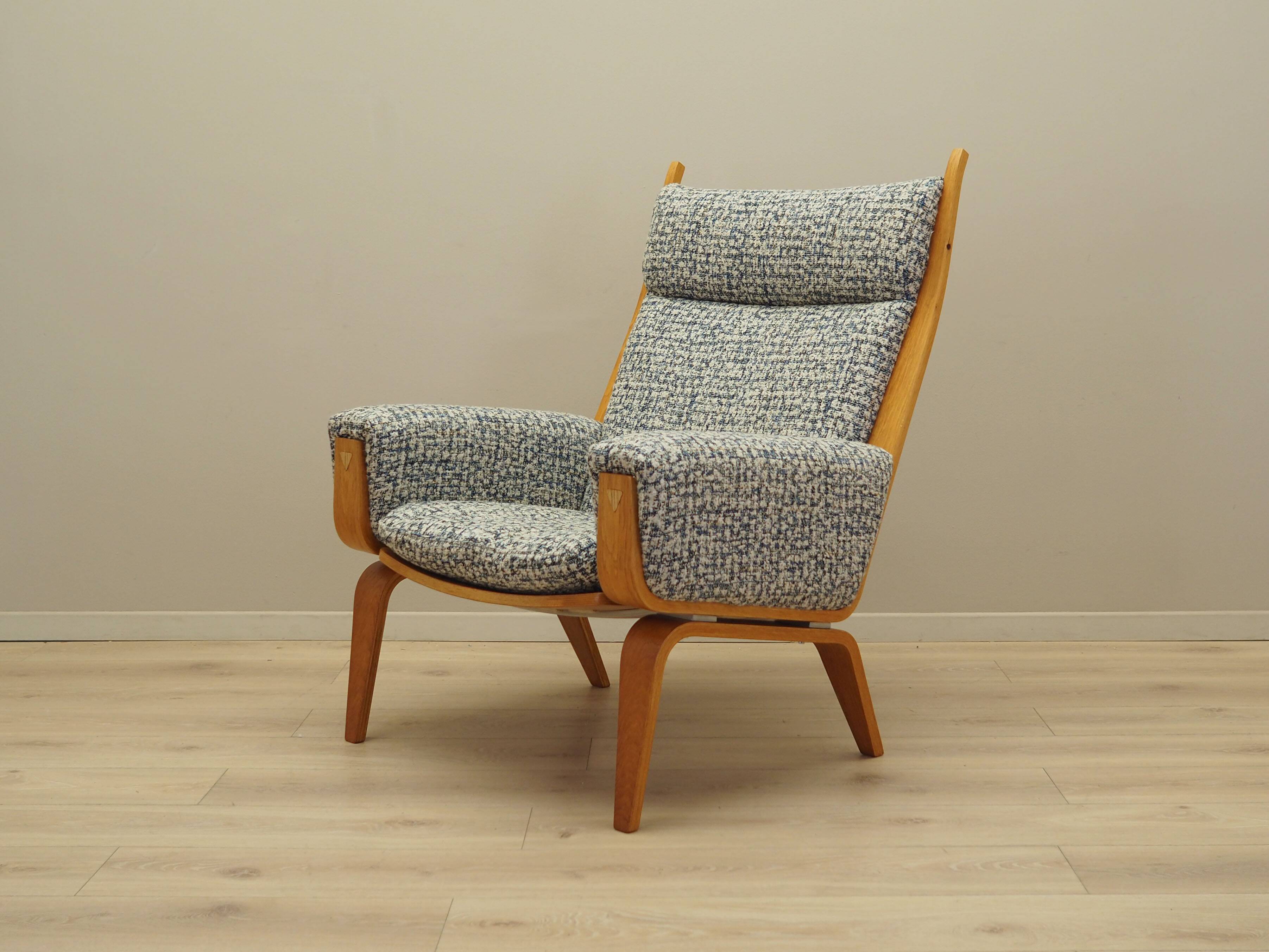 Fauteuil, design danois, Hans J. Wegner, fabricant : Getama