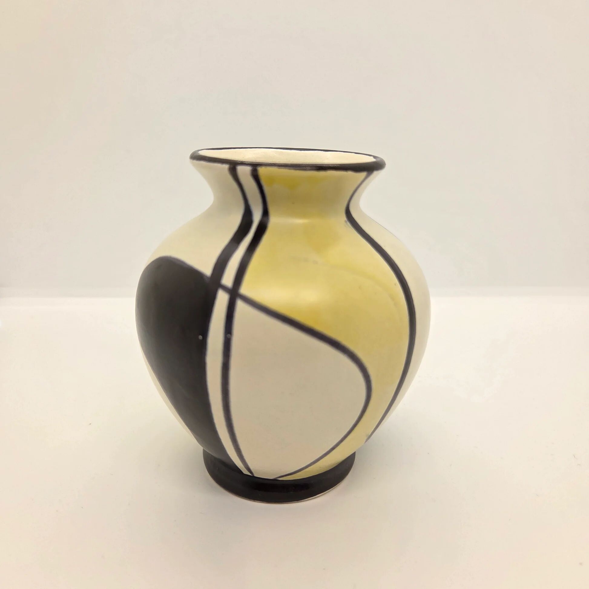 Trio of Bay Keramik vases with Florenz motif - 1957