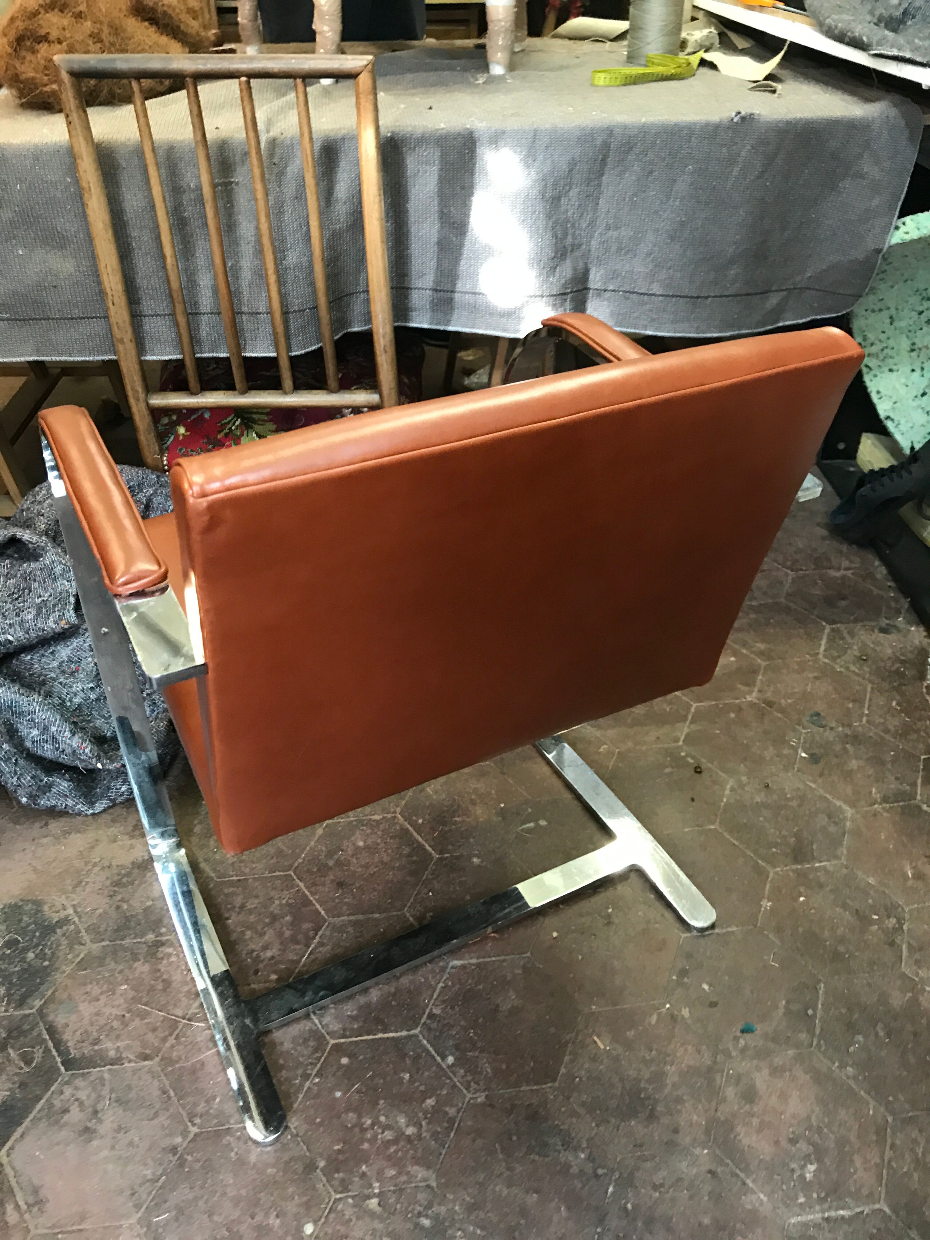 Fauteuil brno de Mies Van Der Rohe