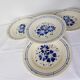 4 assiettes dessert vintage de Longchamp modèle Cholet (2103119)