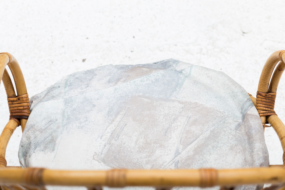 Rattan side chair, Dutch design, 1950’s