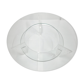 Vintage coffee table by Jeannot Cerutti, 1980