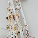 Hunting wheels gate jib bourgeois house in cast iron 19th