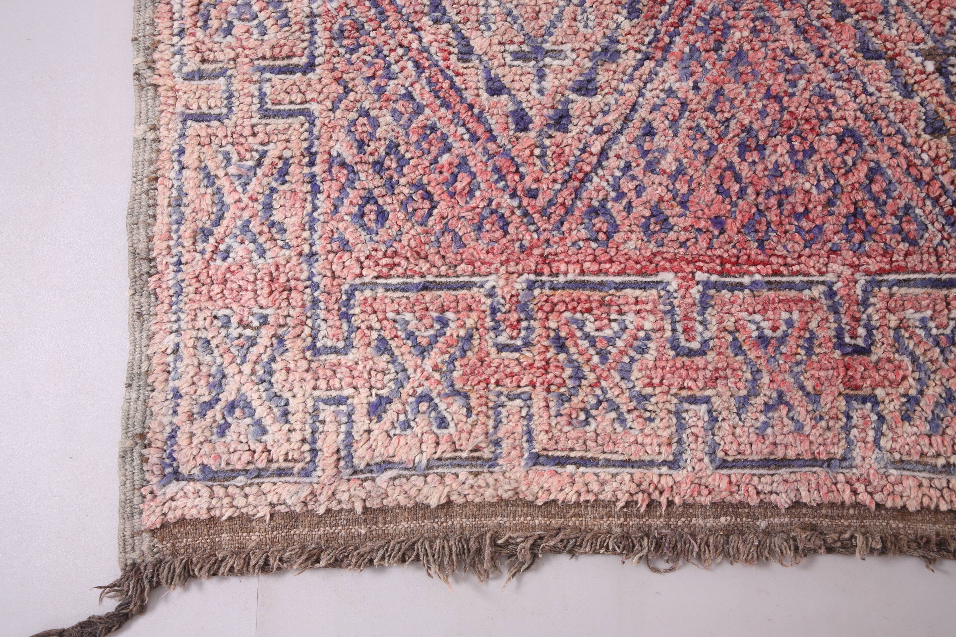 Vintage Moroccan Rug 5.8 x 11.2 ft - Moroccan rug - Berber rug handmade