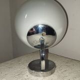 Mazzega wall lamp from the 70s, chrome glass