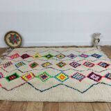 Tapis Berbère Marocain Artisanal 197 X 153 CM