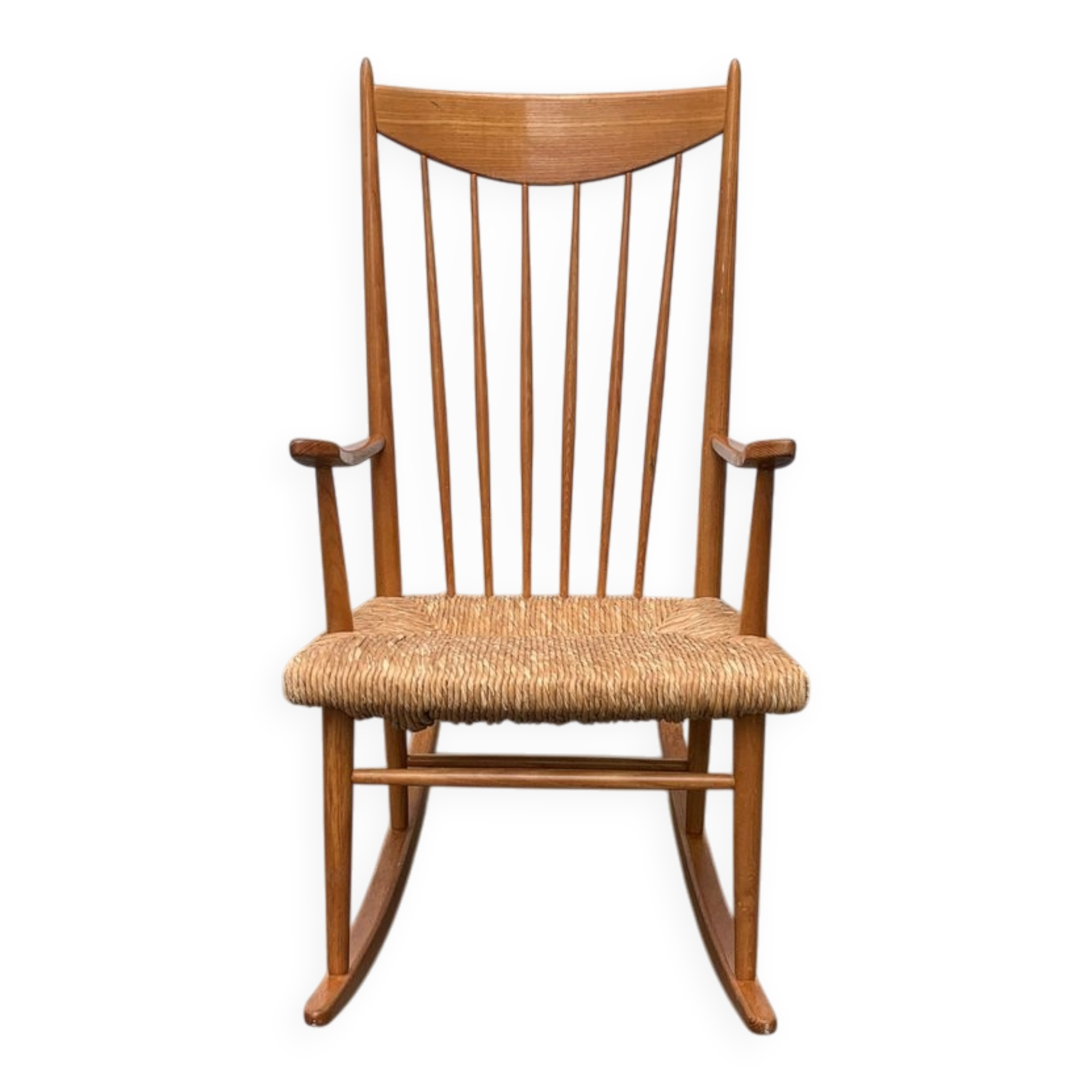Mid-century Danish rocking chair