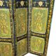 Painted Wooden Screen India 19th H 206 XL 171 Cm