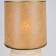 Vintage Organic Ribbed Plaster Table Lamp, 1970s