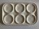 Plat en barbotine blanche faience de Gien 1970