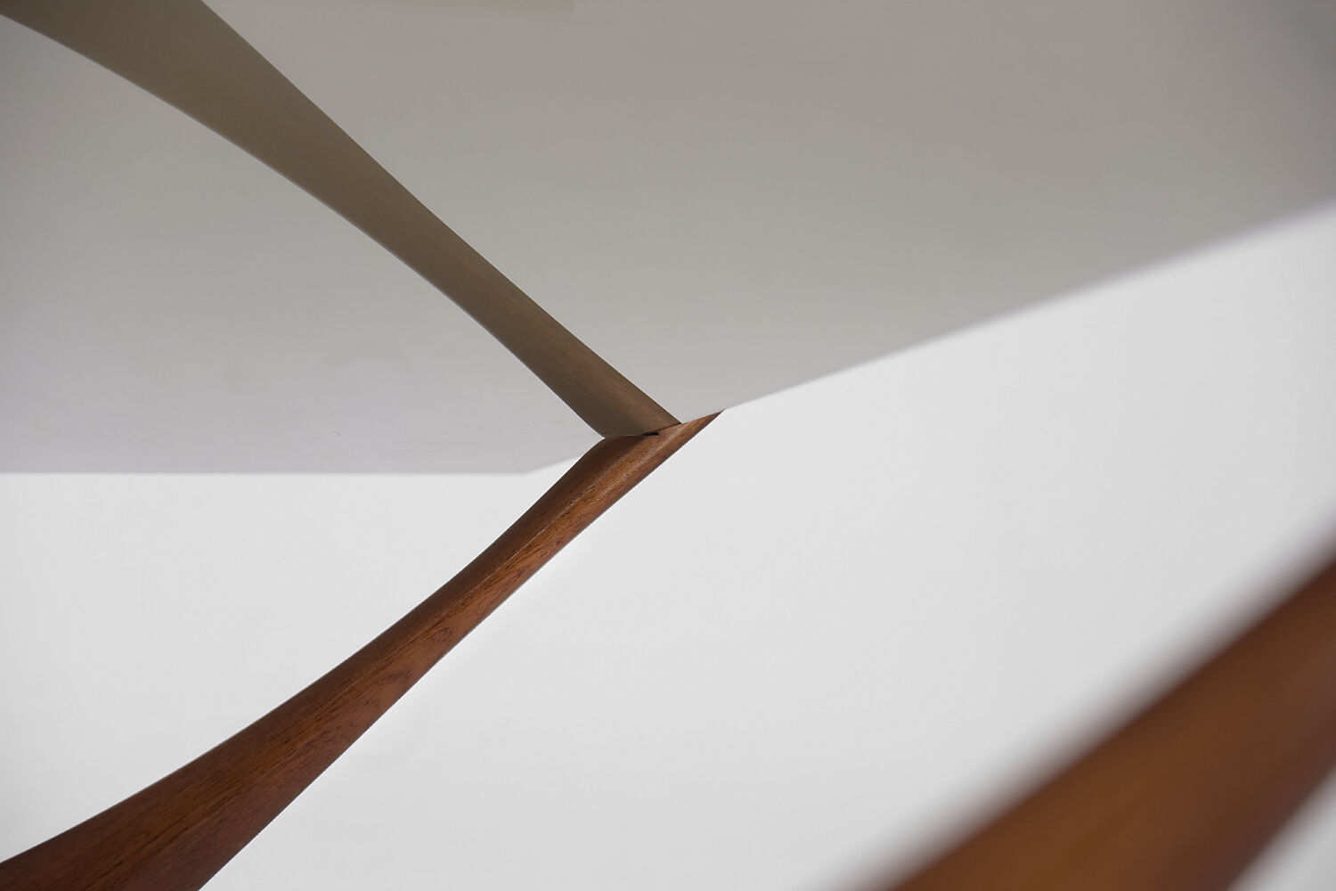 Mid-century scandinavian walnut condor coffee table by fredrik schriever-abeln for örebro glass, 196