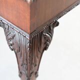Late 19th/Early 20th Century Edwardian Desk with Lion Paw Feet