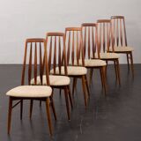 Danish Rosewood Eva Dining Chairs by Niels Koefoed for Koefoeds Hornslet