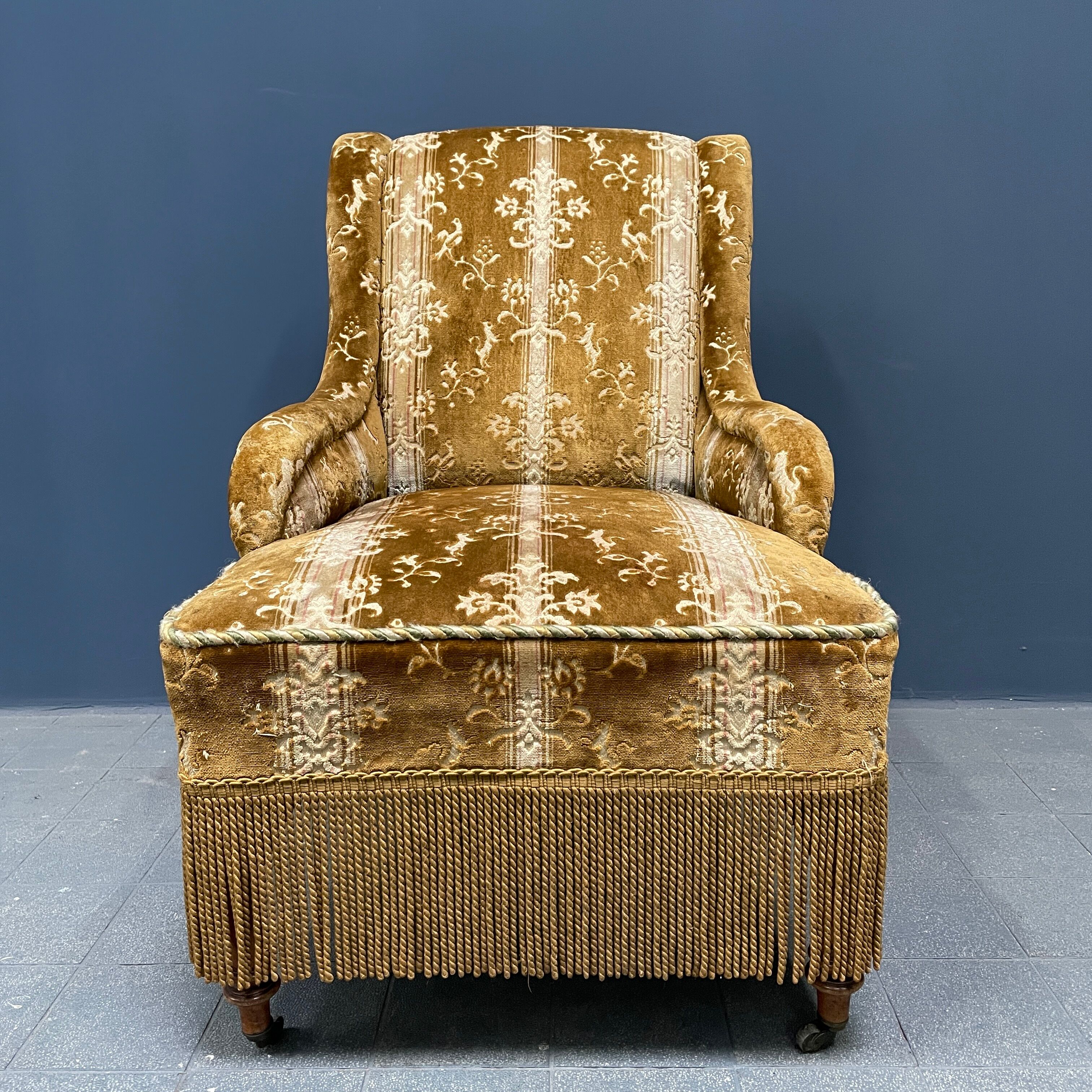 Set of two Victorian ladies armchairs from France 19th century