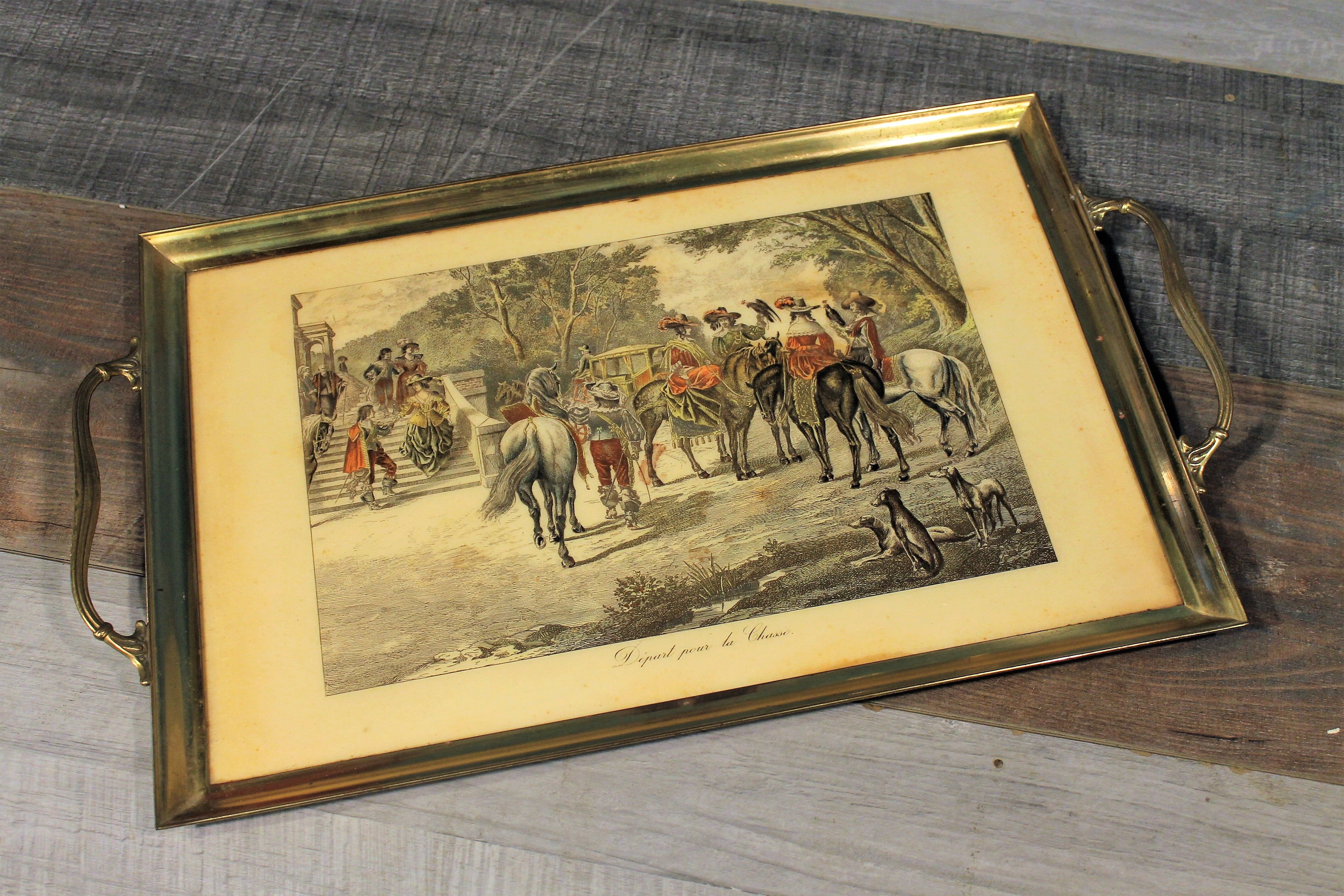 Shelf / End table "tray" 1950s