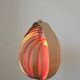 Rare Midcentury Wooden Pendant in style of Hans-Agne Jakobsson, Sweden, 1960s