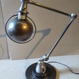 Workshop lamp Jieldé 2 industrial arm patina graphite rifle barrel