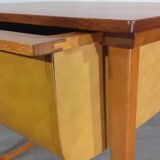 Norwegian teak and leather designer, 1960