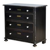 Solid pine chest of drawers, 1910s